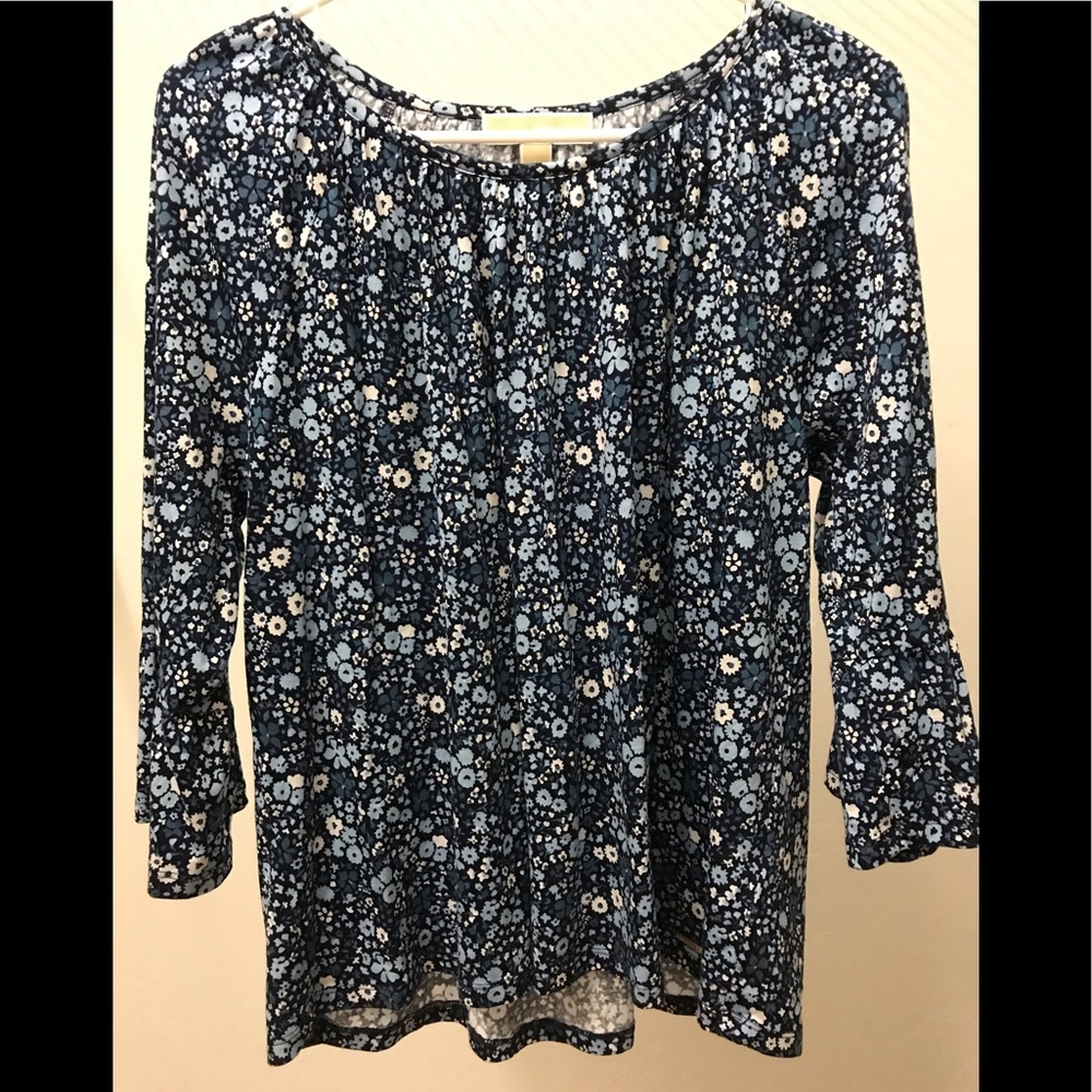 Michael Kors Women’s Floral Top - Size L NWT